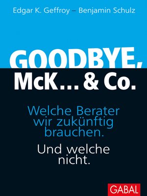 cover image of Goodbye, McK... & Co.